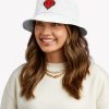 Minecraft, Hardcore, Hearts Bucket Hat Official Philza Merch