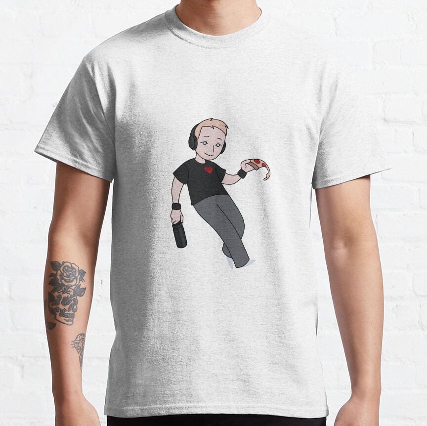 Philza Youtuber Cartoon T-Shirt