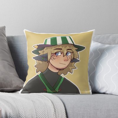 Philza Minecraft Throw Pillow Official Philza Merch