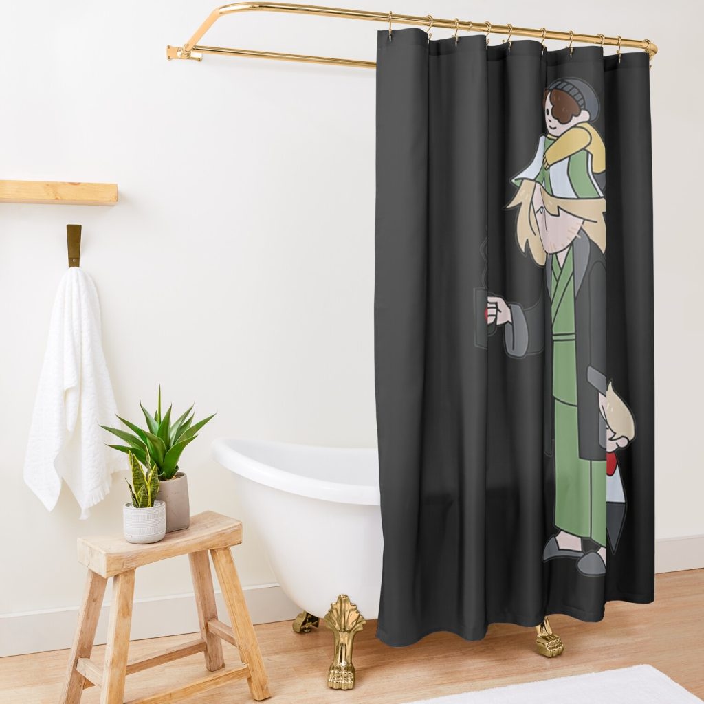 Philza Philza Philza Philza Philza Philza Philza Philza Philza Shower Curtain Official Philza Merch