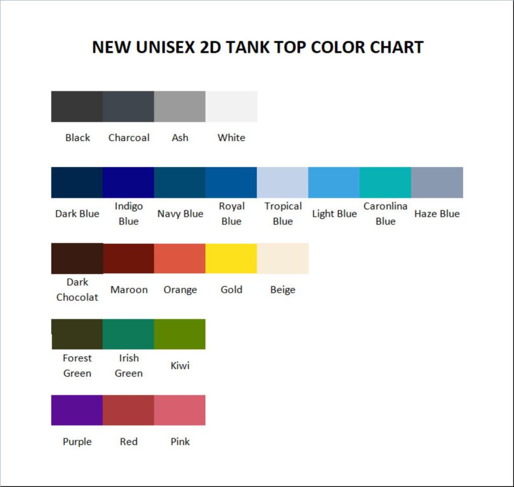 tank top color chart - Philza Merchandise