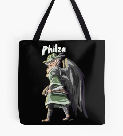 Philza Character Dream Smp Art Minecraft Philza Title Tote Bag Official Cow Anime Merch